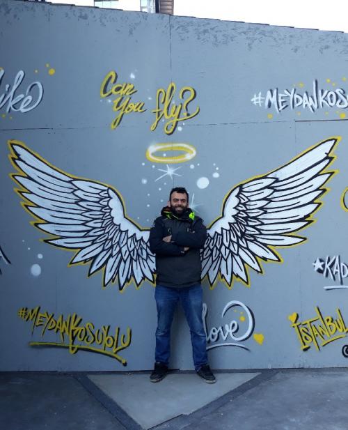 Streetart Sokak Sanatı - Street Decoration - Spor Salonu Graffiti