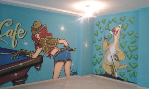 Cafe Coffee Graffiti - Graffiti Ustası - Graffiti Yapan
